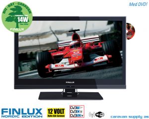 Finlux LED TV 230V / 12V med DVD-spiller 20 tommer